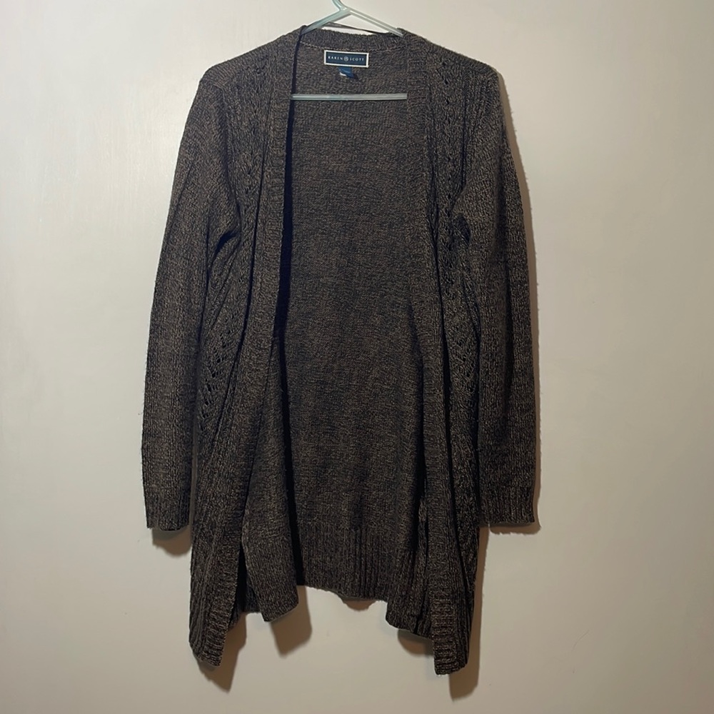 Karen Scott Knit Cardigan